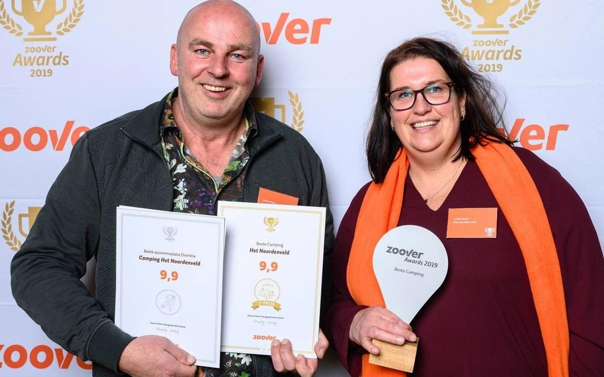 Wapse heeft beste grote camping van Nederland: 'We kwamen voor een prijs, we kregen er drie'