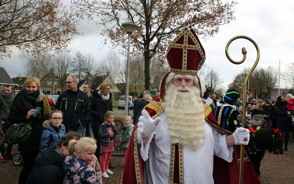 Sinterklaas in Staphorst.