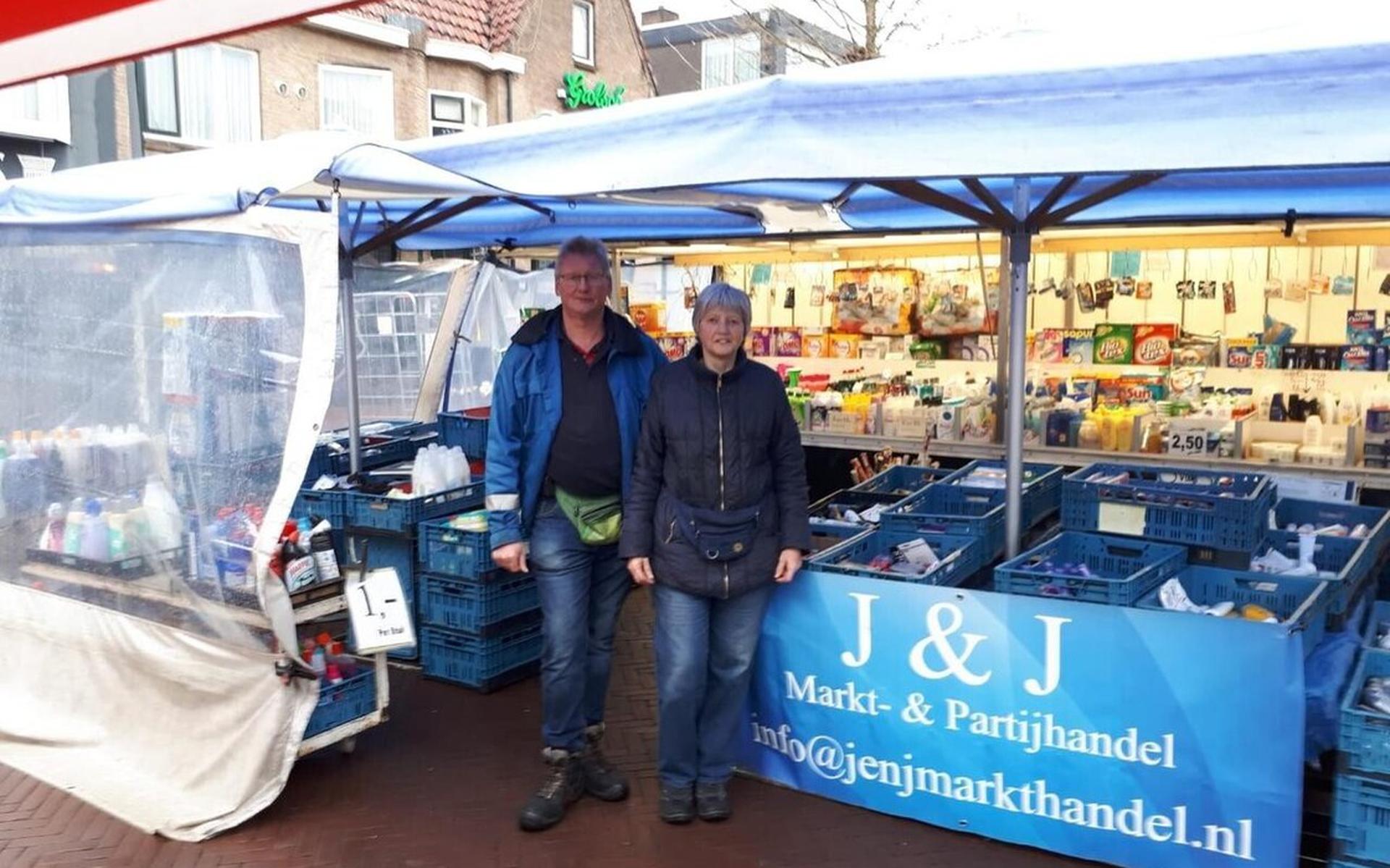 Jan en Jeanet Dunning van J en J Markt en Partijhandel.