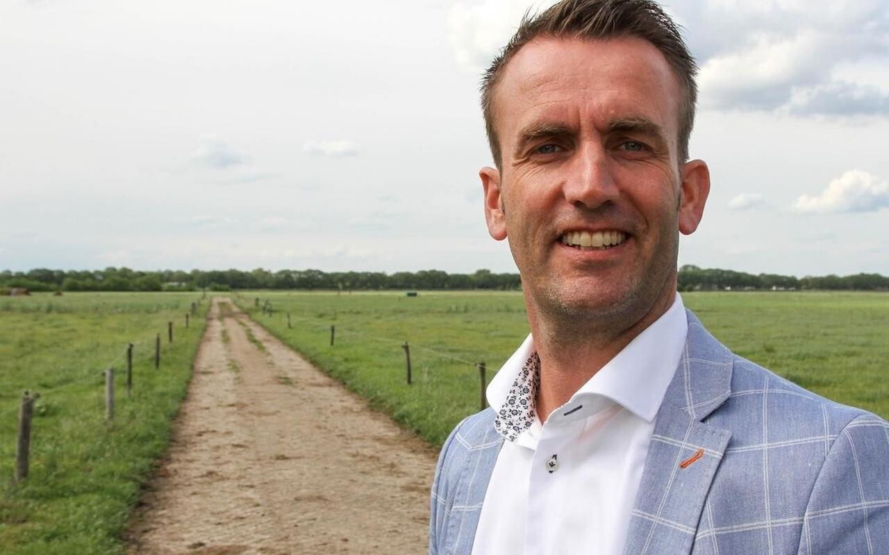 Dirk Bruins, melkveehouder en voorzitter van LTO Noord. Dirk Bruins, melkveehouder en voorzitter van LTO Noord.