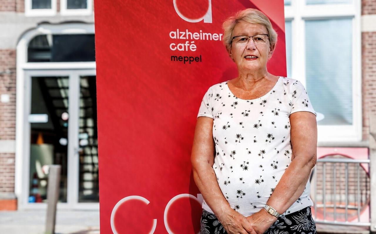 Anneke Zonneveld, coördinator Alzheimercafé Meppel. Anneke Zonneveld, coördinator Alzheimercafé Meppel.