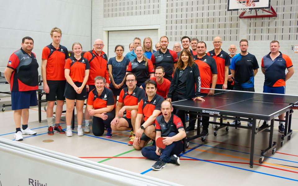 De battle is altijd een gezellige belevenis voor de sporters.