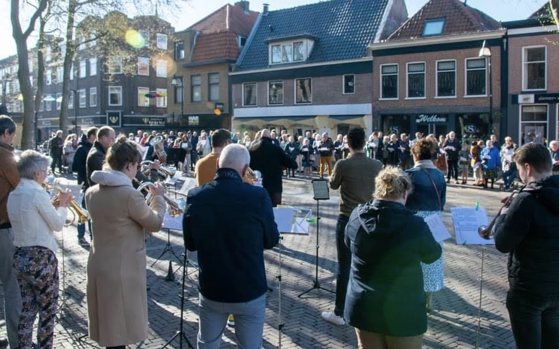 Indruk van de Paasjubel in Meppel vorig jaar.