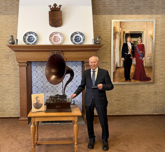 Nationaal Grammofoonmuseum in Nieuwleusen doet een unieke vondst in de eigen collectie: een wasrol u