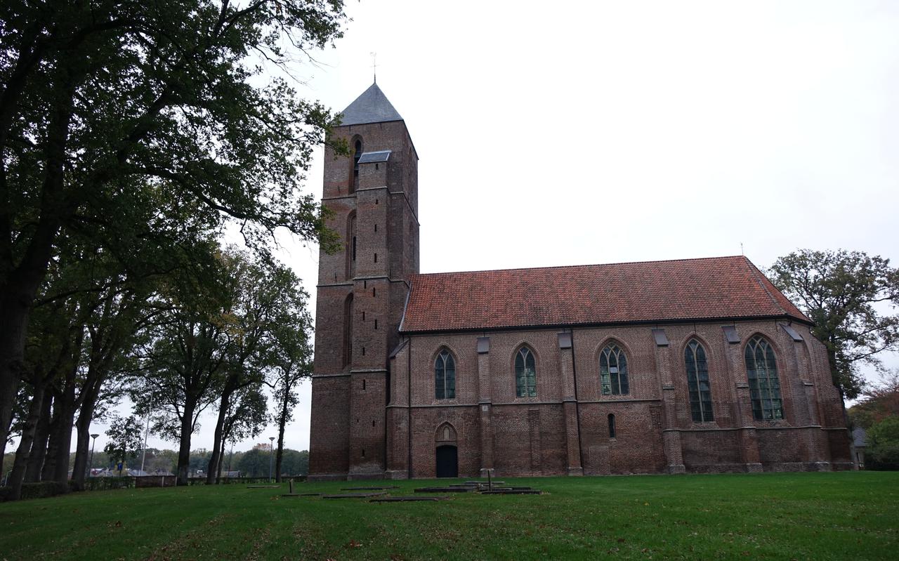De Clemenskerk in Havelte.                        