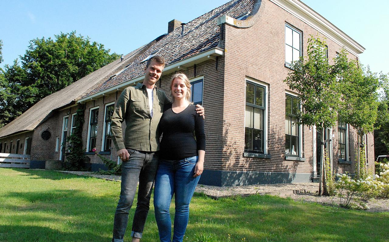 Miriam en Stephan ten Have zijn de nieuwe eigenaren van het Thomashuis in Ruinerwold.