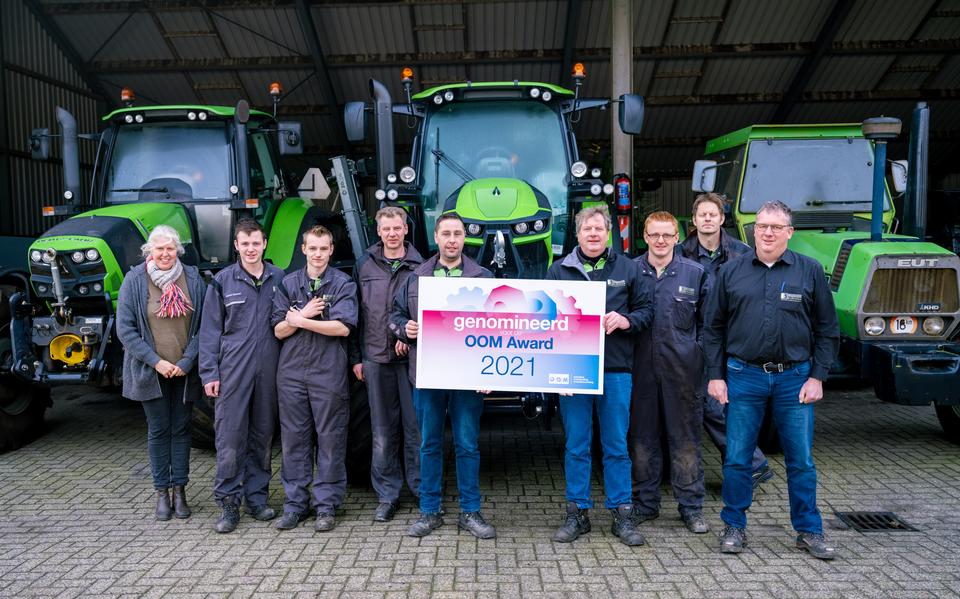 Is Bijker Mechanisatie het meest actieve leerbedrijf? 
