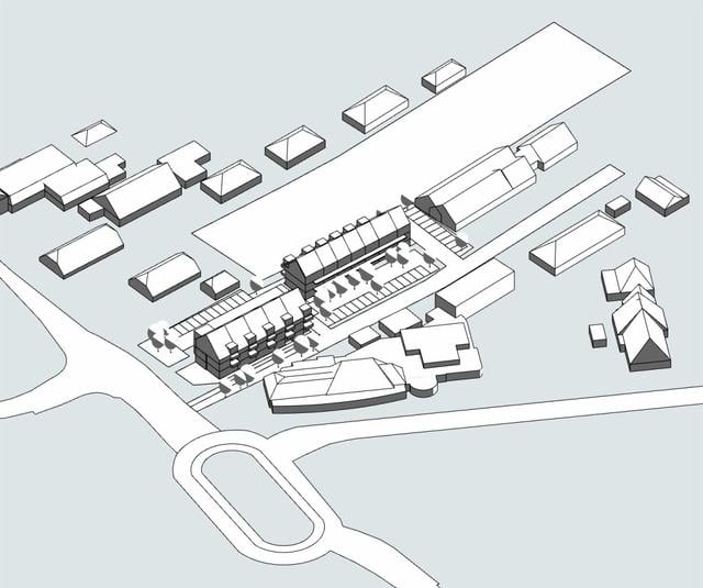 Infoavond in Waanders over woningbouwplan (dertig appartementen, zeventien huur, dertien koop) aan d