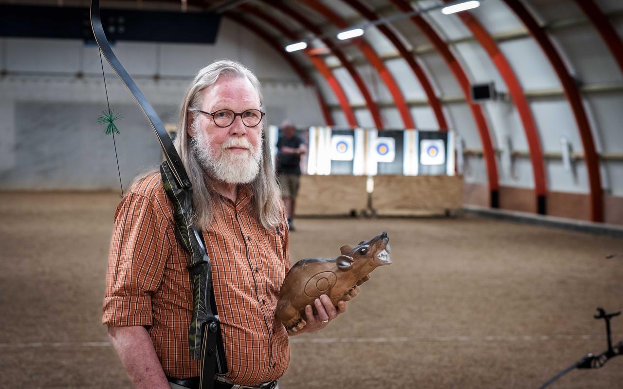 Voorzitter Gerard Meijer van Robin Hood. Voorzitter Gerard Meijer van Robin Hood.