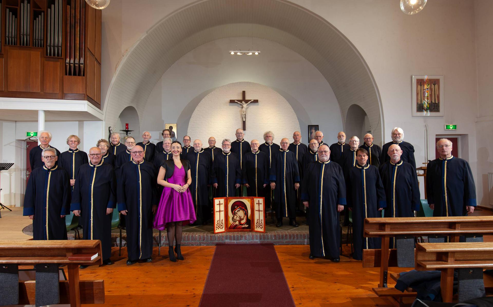 Het Byzantijns koor Drenthe geeft een concert in de Clemenskerk in Havelte.