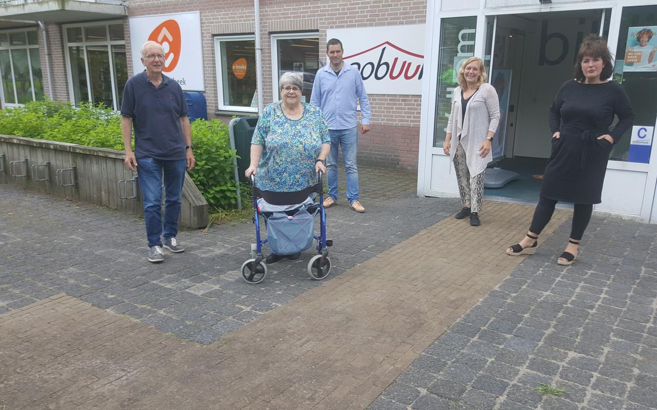Dirk Boom, Elly Pronk, Henk van der Meer, Kim ten Klooster en Ramona Rösener-Manz. Dirk Boom, Elly Pronk, Henk van der Meer, Kim ten Klooster en Ramona Rösener-Manz.