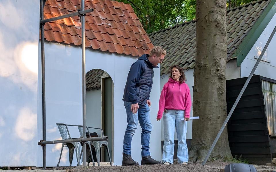 Er wordt al flink gerepeteerd.