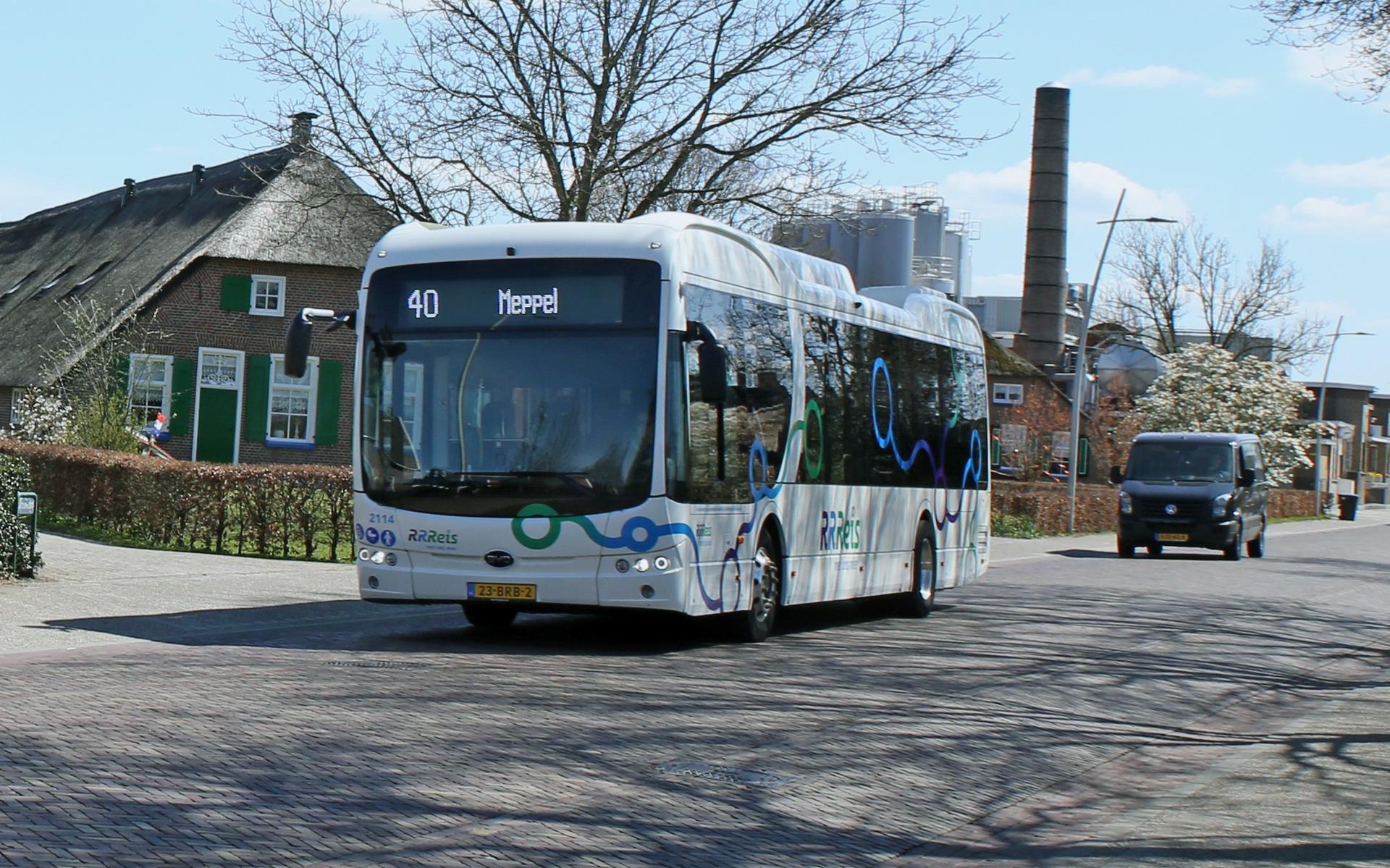 Staphorst doet het niet goed als het om frequent busvervoer gaat. Ook de haltes liggen ver weg.