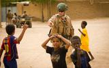 Gert Strick in Mali: Volgens hem heeft zijn eenheid veel kunnen betekenen voor de lokale bevolking.