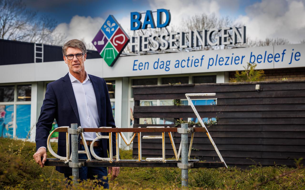 Directeur Edwin Koelink van Bad Hesselingen.