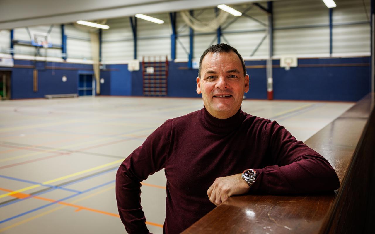 Guido Broers, organisator van het Vriend Sport Stadtmüller Futsal Toernooi in sporthal Koedijkslanden: 'Ik vind het leuk om Meppel wat te brengen.'