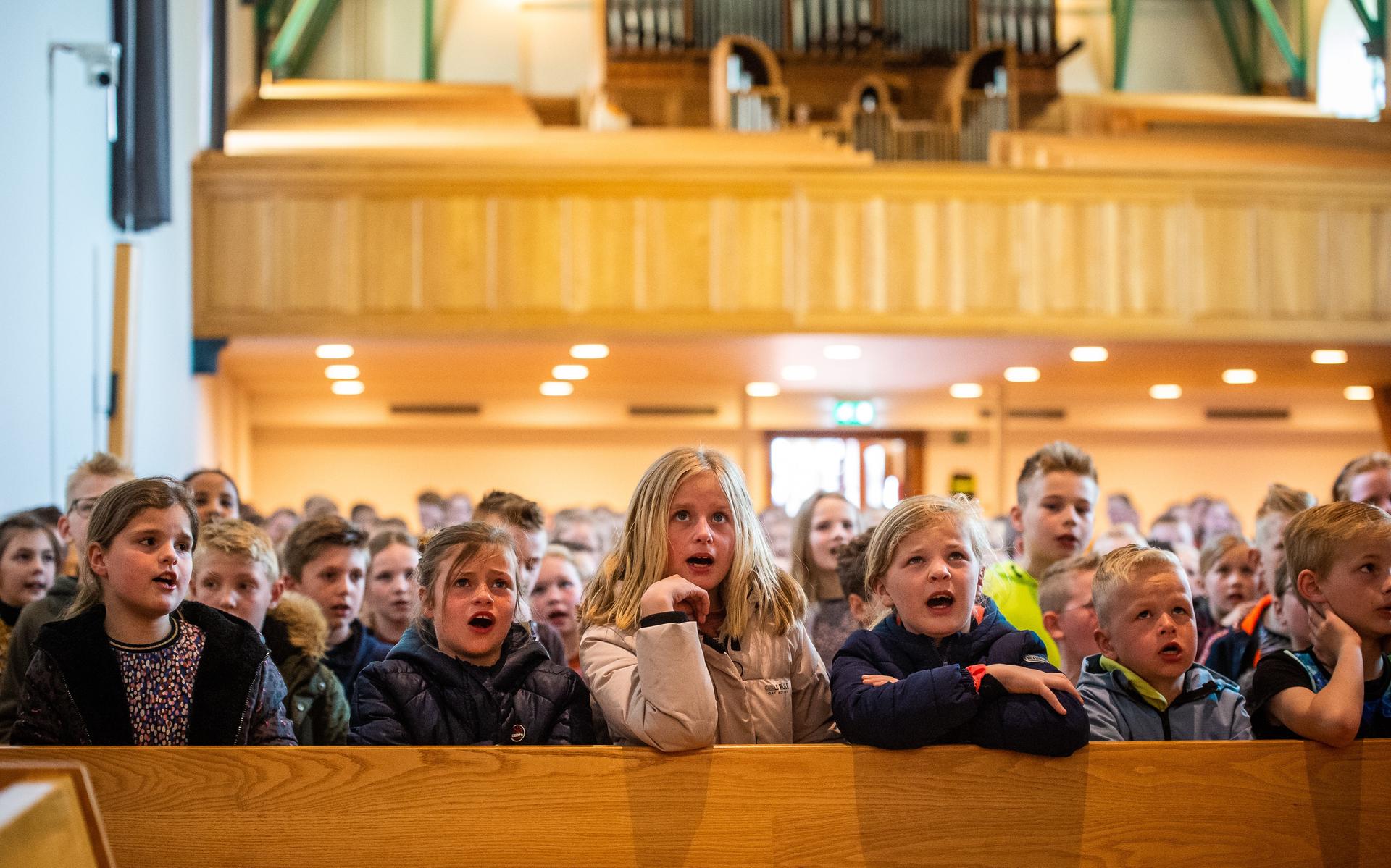 Kinderen van alle basisscholen uit de gemeente Staphorst doen mee.