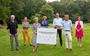 Van links naar rechts: Bert Horst (Woonconcept), Elles Dost (Lefier), Antje de Groot-Schuttert (Trebbe), Bothilde Buma (Woonservice), Coen Titulaer (Dura Vermeer Bouw Hengelo), Rob Hoogeveen (Actium), Janneke Klijn (Wold & Waard).