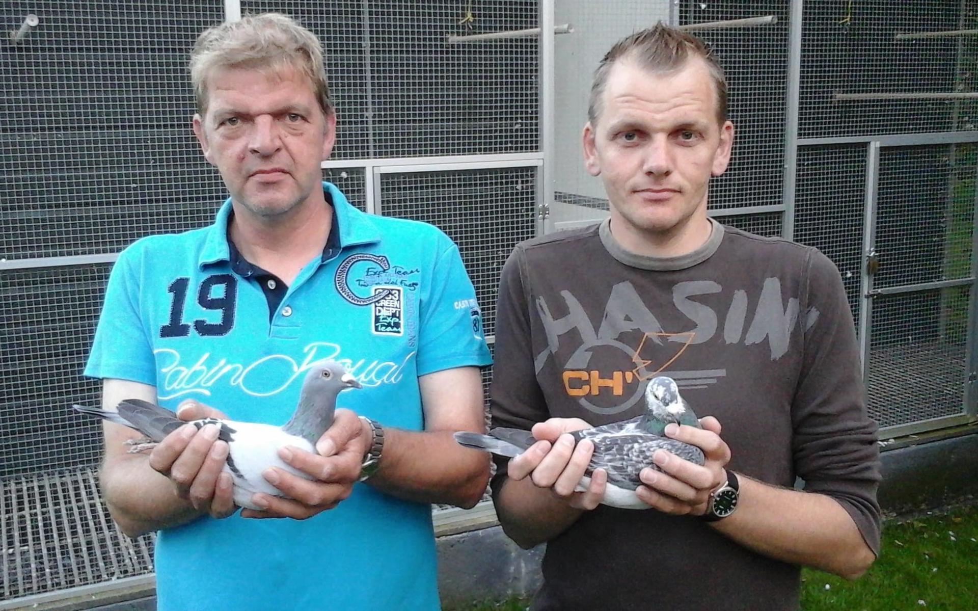 Broers Klaas en Andre Hengsteboer.