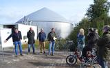 De unieke biogasplannen van de regio Koekange-Echten werden najaar 2021 gepresenteerd aan het voltallige college van B en W van De Wolden en aan Commissaris van de Koning Jetta Klijnsma.