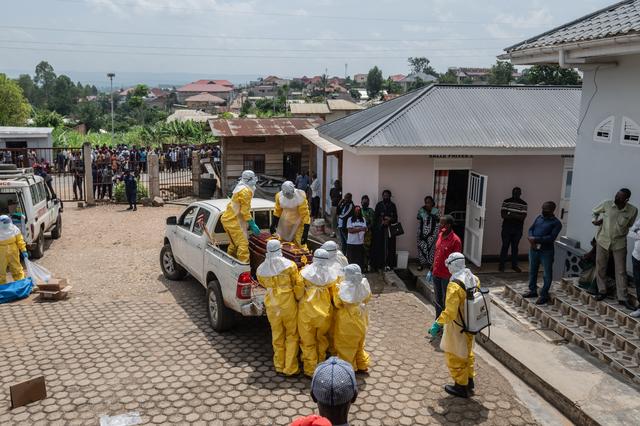 Klaasje Kooiker uit Staphorst woont en werkt in Bunia, Congo, het epicentrum van de dodelijke ebola-