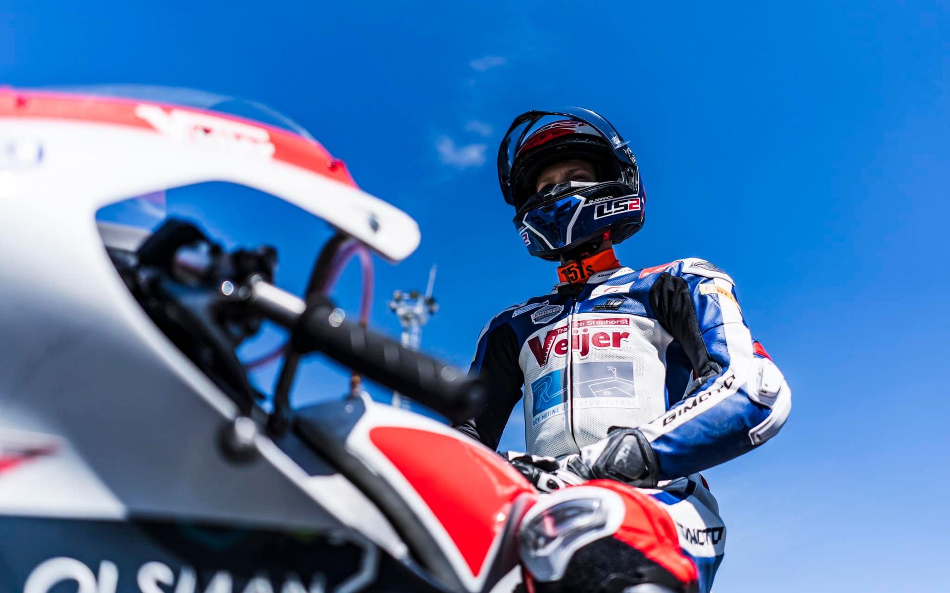Il pilota motociclistico di Stafford Giano Weijer soddisfatto dell'inizio della stagione in Italia: “Il prossimo obiettivo è segnare punti”
