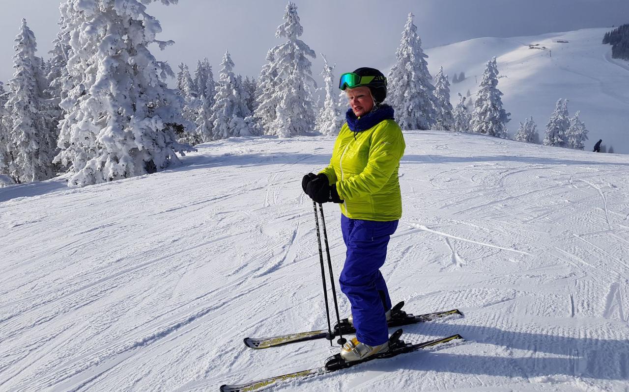 Skiën is een van de vele hobby's.