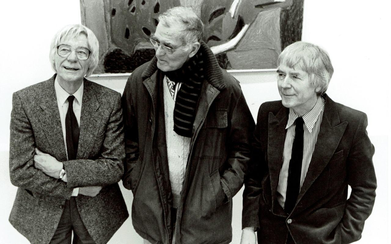 Van links naar rechts de broers Bert, Johan en Folkert jr. in 1984. Van links naar rechts de broers Bert, Johan en Folkert jr. in 1984.