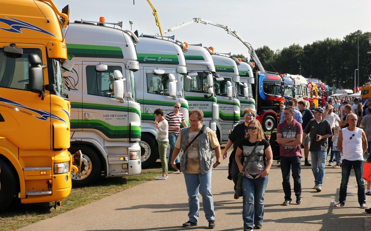 De organisatie rekent op 350 vrachtwagens en 5000 bezoekers.