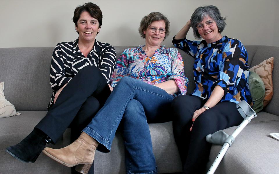 Arina de Korte, Rolinka Hoeve en Trijnie Vlietstra van de nieuwe Stichting TOVV.