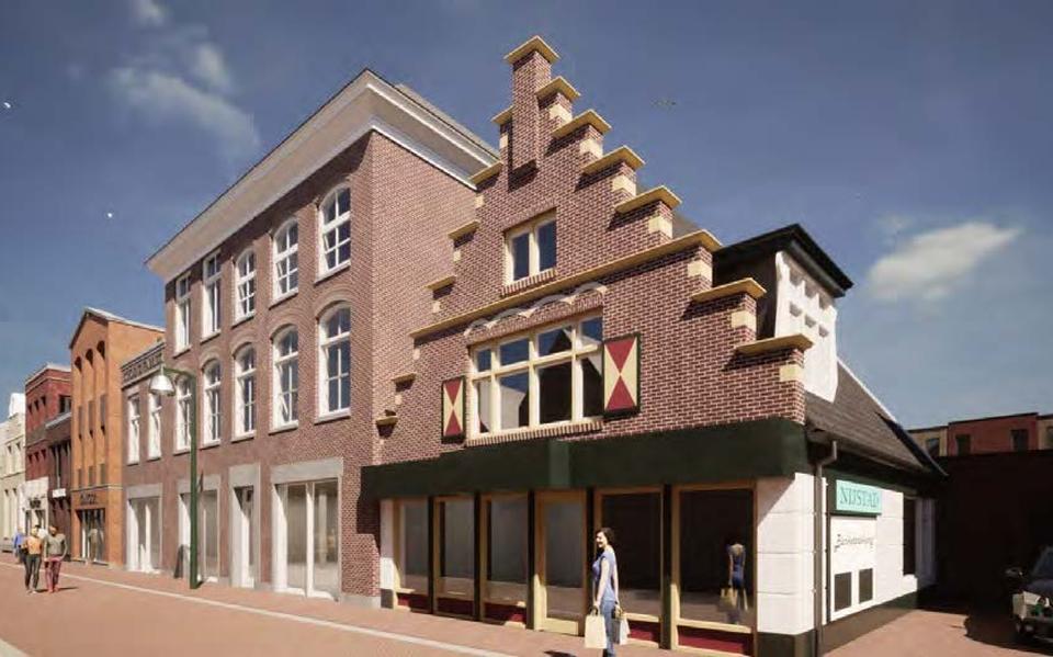 Impressie aan de Kruisstraat.