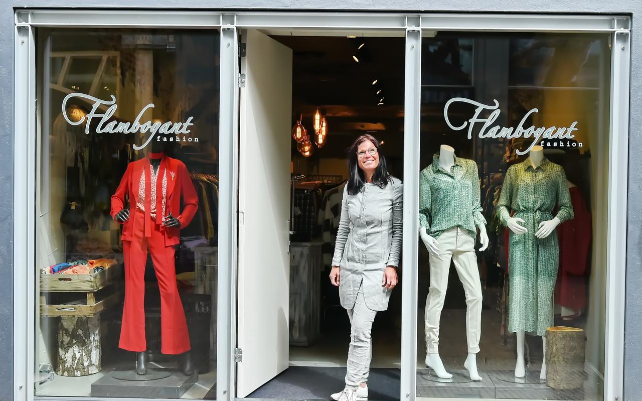 Alida Elzinga sluit per 1 september de deuren van Flamboyant Fashion aan de Hoofdstraat in Meppel.
