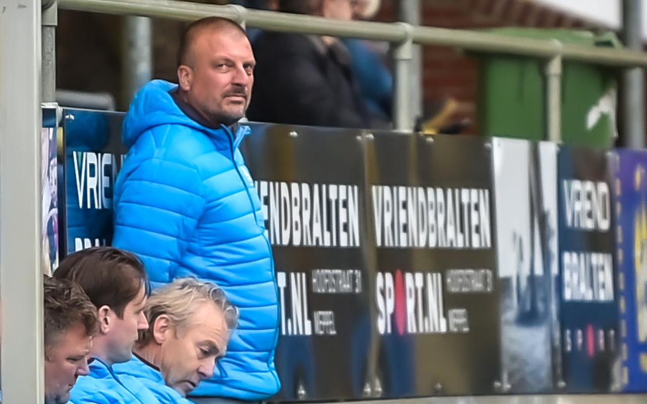 Trainer Paul Weerman van vv Staphorst. Trainer Paul Weerman van vv Staphorst.