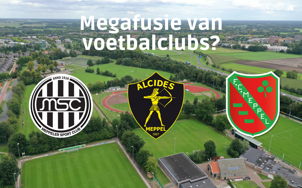 Alcides, FC Meppel en MSC praten over een mogelijke fusie.