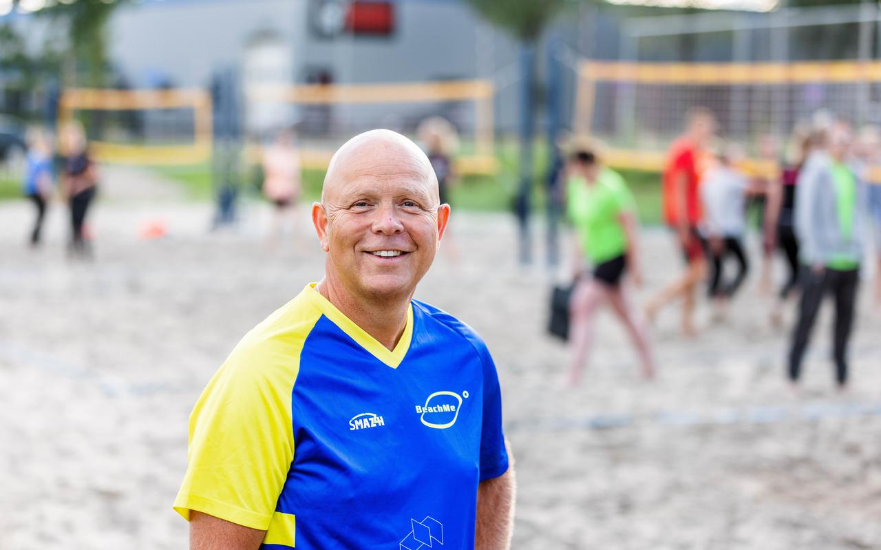 Marcel Baumgarten is sinds 2016 voorzitter van de Meppeler beachvolleybalvereniging BeachMe.