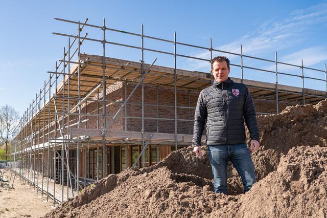 Nieuwbouw accommodatie komt eindelijk op stoom: vv Havelte krijgt steeds meer thuisgevoel