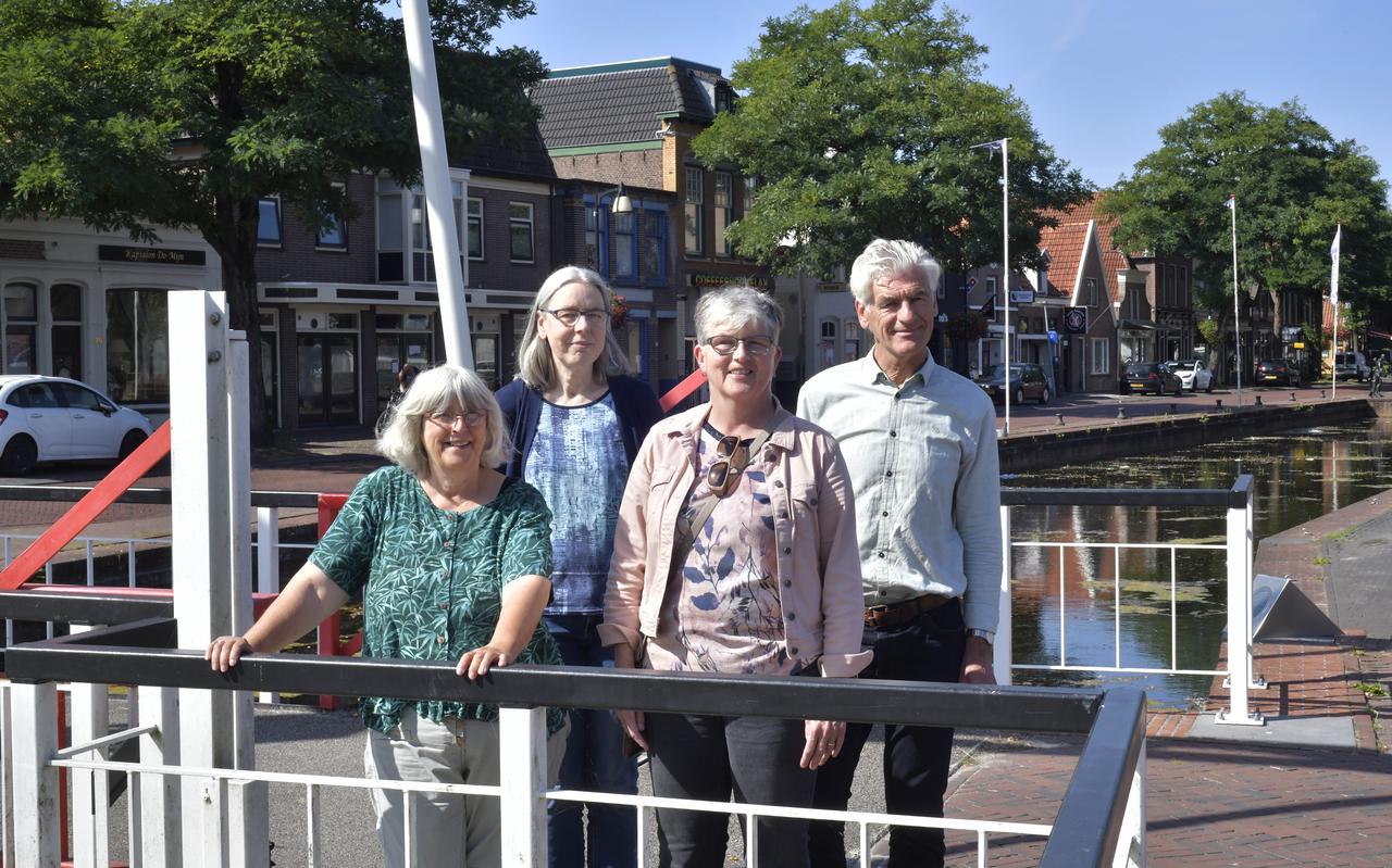 De oprichters (v.l.n.r.): Wilma Heeres, Willemijn van Schilfgaarde, Rita Pereboom en Arnold Heijblom. 