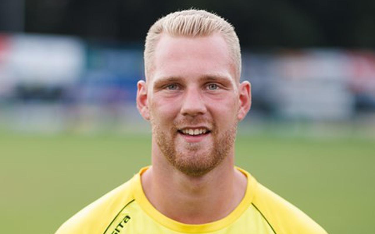 Kjelt Engbers maakte zaterdagmiddag de 0-1 tegen Barendrecht.