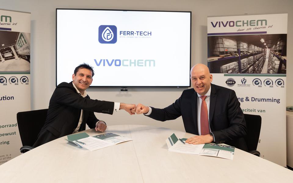 Ferr-Tech en ViVoChem werken samen.