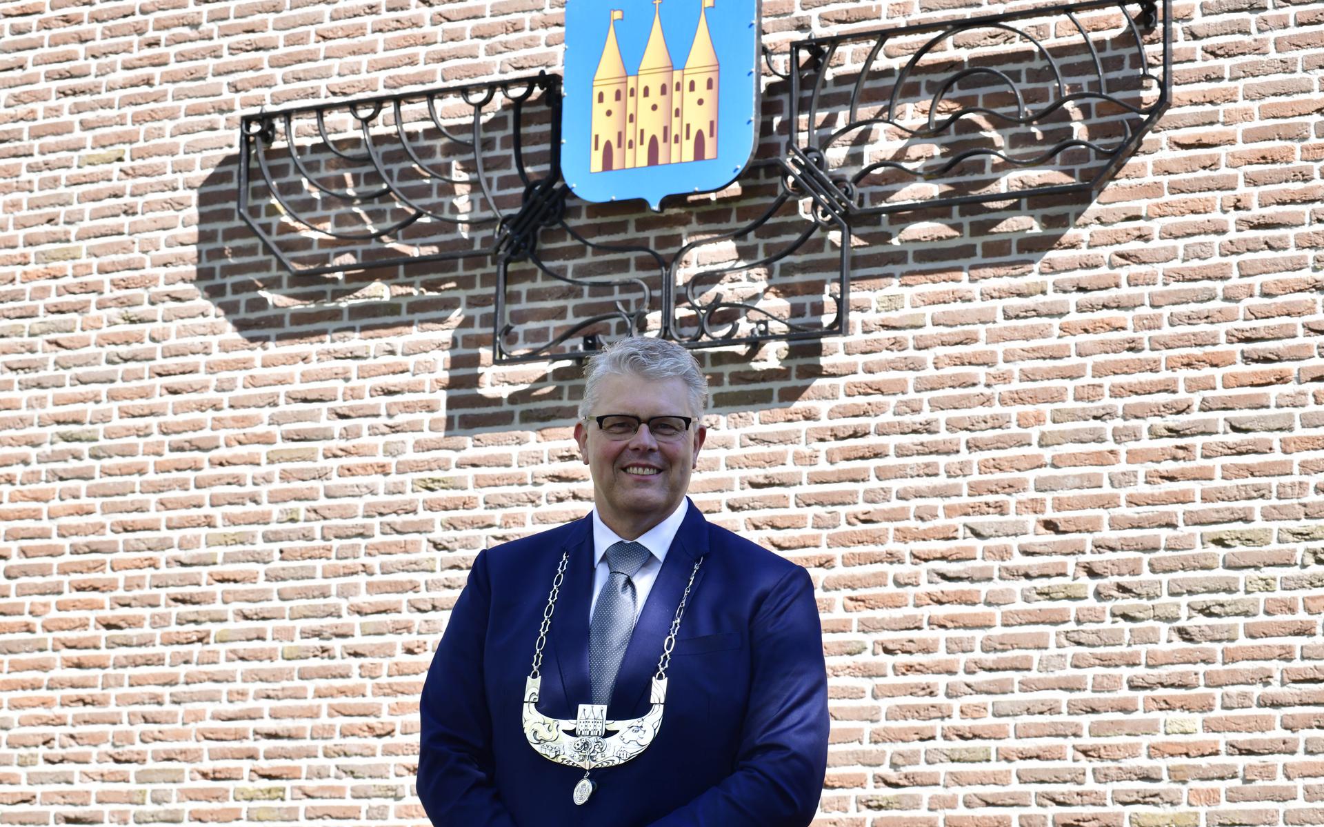 Burgemeester Jan ten Kate van de gemeente Staphorst.