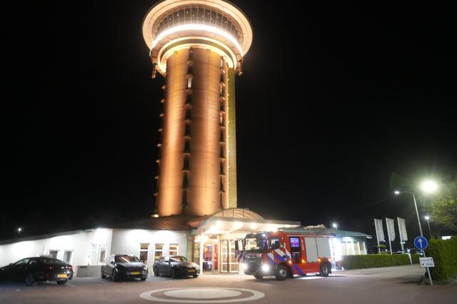 Brand in Infinity Hotel bij De Lichtmis: gebouw ontruimd