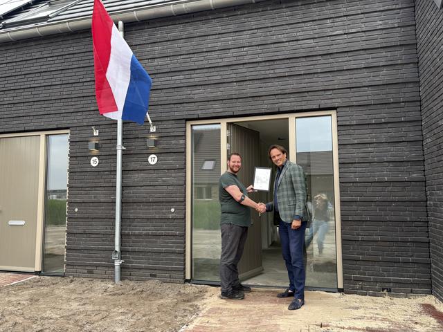 Eerste woningen De Tuinkamer opgeleverd: nieuwe wijk in Meppel komt tot leven