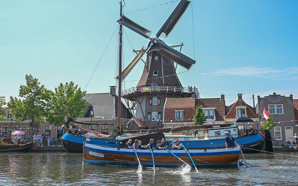Bungee-roeien.