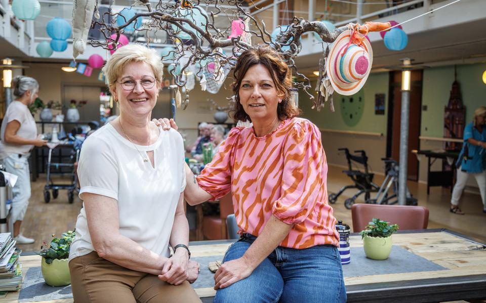 Yvonne en Hilda. 