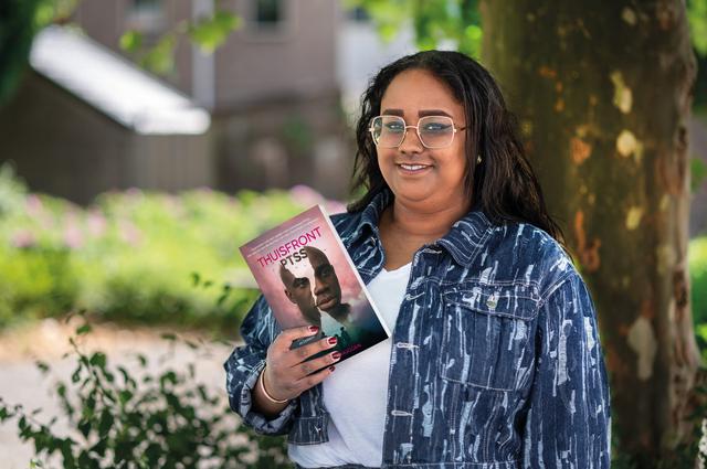 Aaliyah Muggen groeit op met een vader met PTSS: ‘Mijn vader staat altijd ‘aan’
