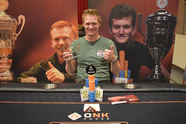 Jack Maat uit Koekange plaatst zich voor ONK Poker