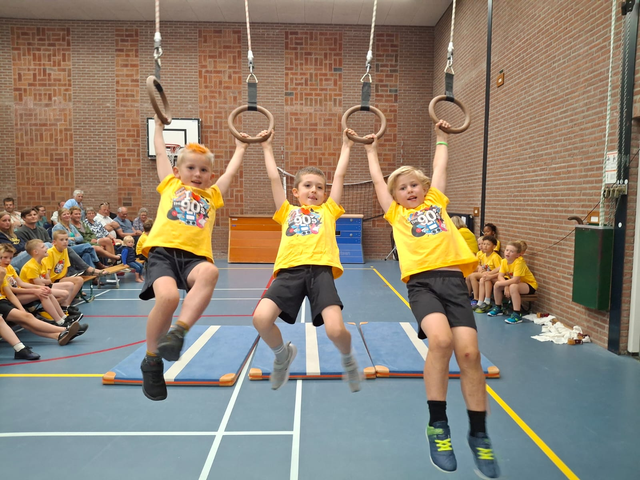 Kracht en Vlugheid viert gymfeest in Wapserveen