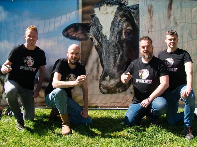 Na alle gekkigheid, bier en bandjes stoppen de mannen van Pinkenpop in Ansen. 'We stoppen op het hoo