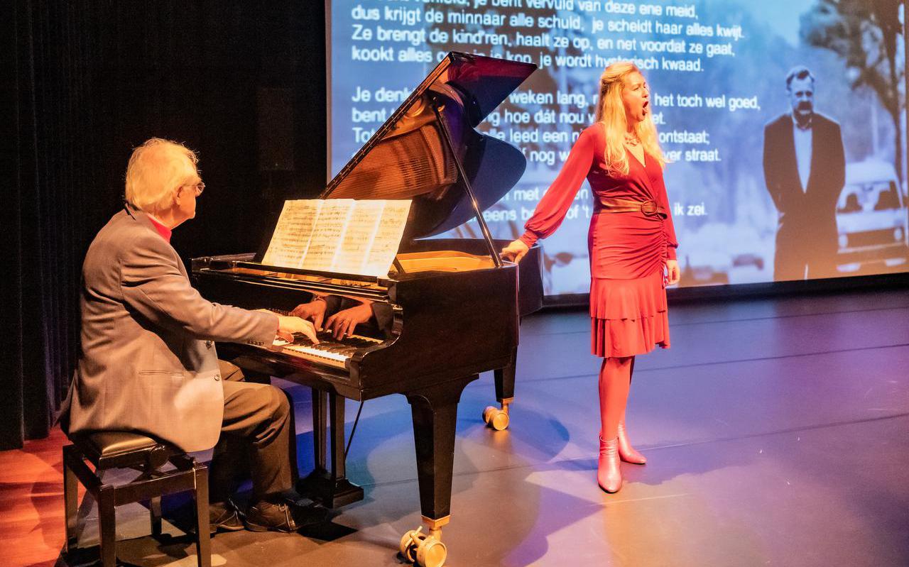 Willem en Charlotte Stoppelenburg geven muziek aan de gedichten van Willem Wilmink.